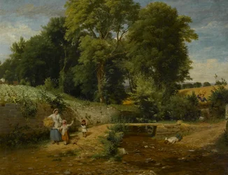 Die Furt, 1860